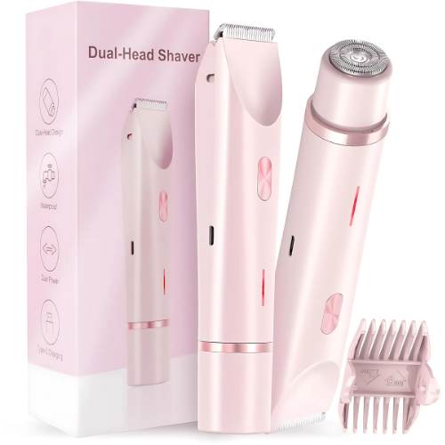 Barely™ - Bikini Trimir,  Body Shaver & Hair Remover for Smooth