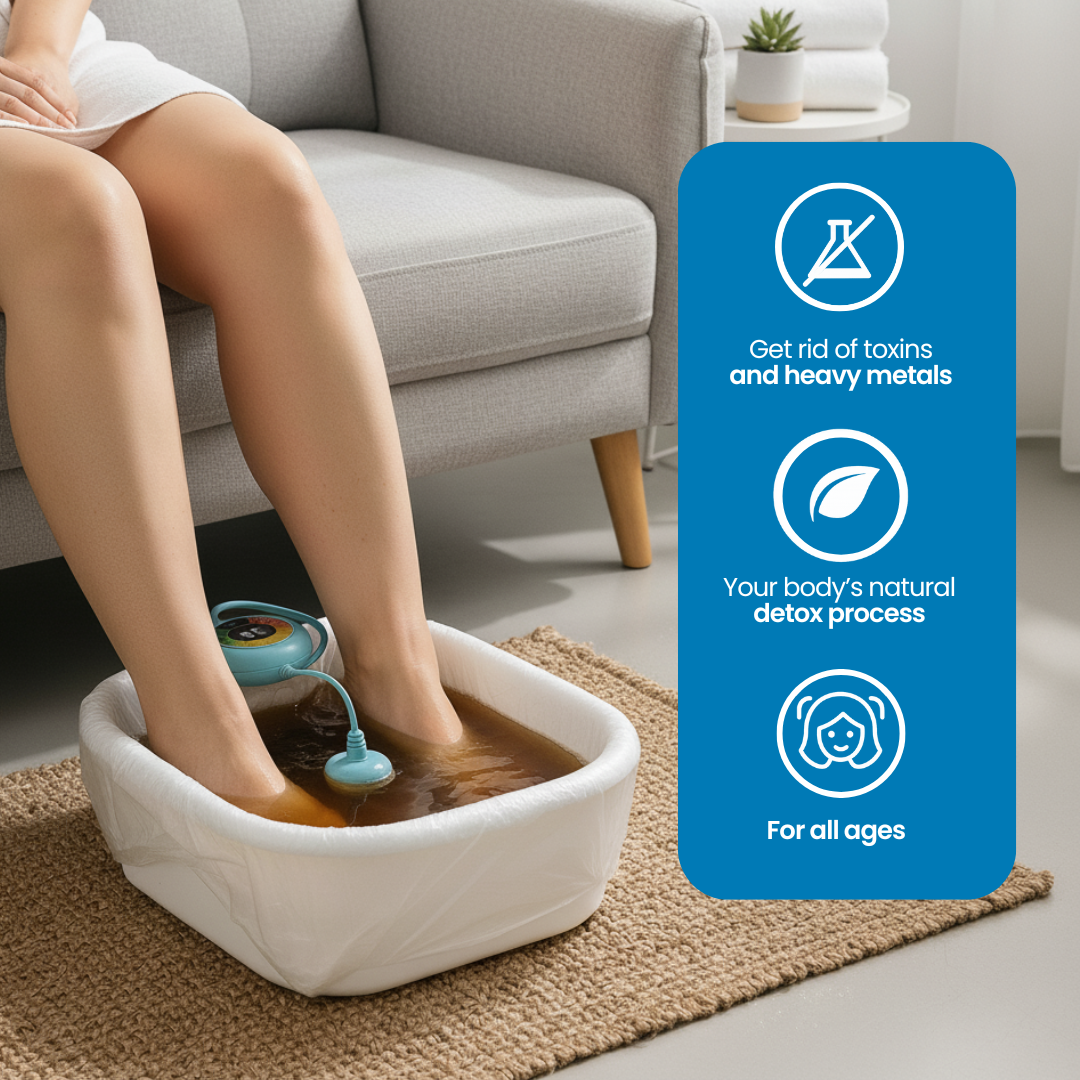 NeuroDetox Pro - Bain de pieds ionique